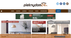 Desktop Screenshot of pieknydom24.pl