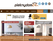Tablet Screenshot of pieknydom24.pl